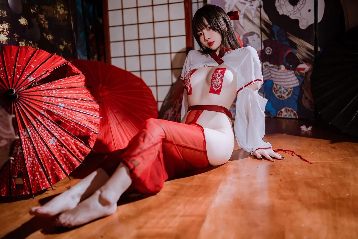 二佐Nisa – NO.141 私房巫女 [37P]插图3